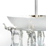 Ganesha Üç Katlı Sunumluk Sılver – STANDART - Görsel 5