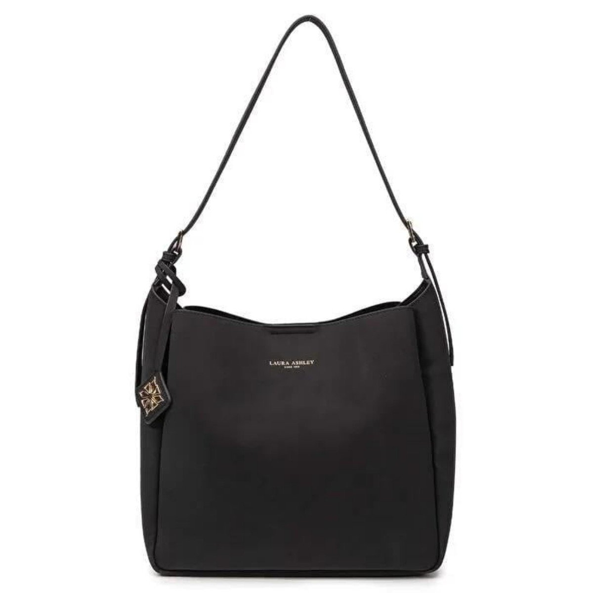 160772-0-laura-ashley-la0092010454-kadin-canta-01034794e43b Laura Ashley La0092010454 Kadın Çanta – SİYAH - Görsel 1