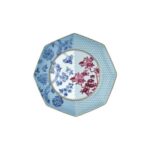 5ddc-b10130rd2 Kahvaltı Tabağı 21cm Mavi Regency Damask – STANDART