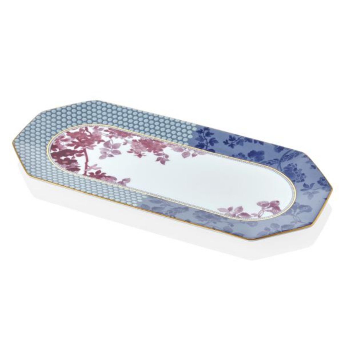 160879-0-5ddc_b10150rd1-altigen-tabak-33cm-contrast-color-regency-damask-015191ec3cfa 5ddc-b10150rd1 Altıgen Tabak 33cm Contrast Color Regency Damask – STANDART - Görsel 1