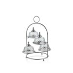 1pa-17123 Dc Kapaklı Yuvarlak 4lü Kek Standı 31x28,5x42cm – STANDART