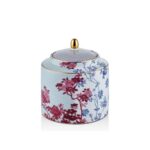 5ddc-b80110rd2 Regency Damask Medium Kavanoz Blue – STANDART