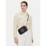 Love Moschino Jc4038pp1mlc0 000 Embossed Q Kadın Çanta – SİYAH - Görsel 2
