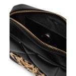 Love Moschino Jc4038pp1mlc0 000 Embossed Q Kadın Çanta – SİYAH - Görsel 5