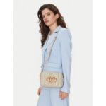 Love Moschino Jc4038pp1mlc0 110 Embossed Q Kadın Çanta – KREM - Görsel 2