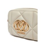 Love Moschino Jc4038pp1mlc0 110 Embossed Q Kadın Çanta – KREM - Görsel 3