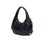 Love Moschino Jc4039pp1mlc0 000 Embossed Q Kadın Çanta – SİYAH - Görsel 4