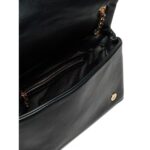 Love Moschino Jc4041pp1mlc0 000 Embossed Q Kadın Çanta – SİYAH - Görsel 5