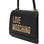 Love Moschino Jc4024pp1mkd0 000 Lamınated Bold Love Kadın Çanta – SİYAH - Görsel 2