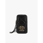 Love Moschino Jc5645pp1mlc0 000 Slg Embossed Q Kadın Cep Telefonluk – SİYAH