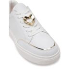 Love Moschino Ja15214g1mıa6 10a Bold Love Kadın Sneakers – ALTIN-BEYAZ - Görsel 5