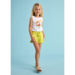 Mayoral 607 Kız Çocuk Şort – YEŞİL - Görsel 3