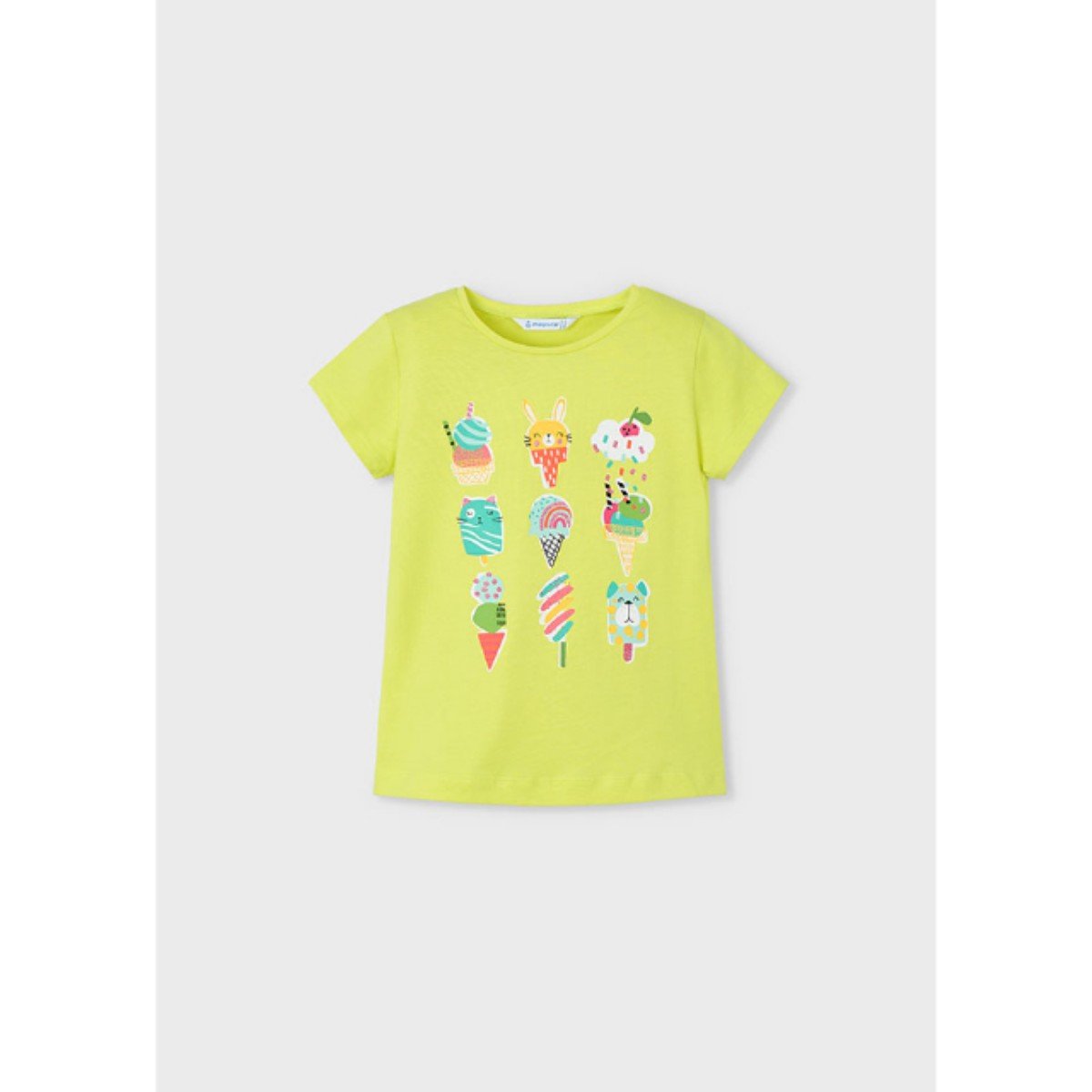 162652-0-mayoral-3014-kiz-cocuk-kisa-kollu-tshirt-014715385c31 Mayoral 3014 Kız Çocuk Kısa Kollu Tshırt – MİNT - Görsel 1