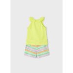 Mayoral 3214 Kız Çocuk Şort Takımı – YEŞİL - Görsel 3