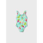 Mayoral 3719 Kız Çocuk Baskılı Mayo – YEŞİL