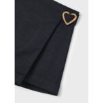 Mayoral 3906 Kız Çocuk Şort Etek – SİYAH - Görsel 3