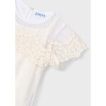 Mayoral 3909 Kız Çocuk Elbise – KREM - Görsel 6