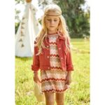 Mayoral 3926 Kız Çocuk Elbise – TURUNCU - Görsel 2