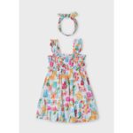 Mayoral 3939 Kız Çocuk Elbise – TURUNCU