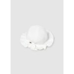 Mayoral 10879 Kız Bebek Şapka – BEYAZ