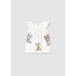 Mayoral 1852 Kız Bebek Elbise – BEYAZ