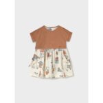 Mayoral 1918 Kız Bebek 2li Elbise – KAHVERENGİ