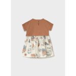 Mayoral 1918 Kız Bebek 2li Elbise – KAHVERENGİ - Görsel 2