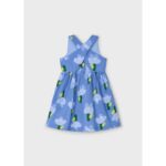 Mayoral 3960 Kız Çocuk Baskılı Elbise – LACİVERT - Görsel 3