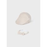 Mayoral 9879 Erkek Bebek Şapka Papyon Takımı – GRİ