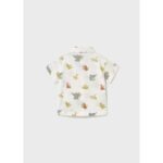 Mayoral 1112 Erkek Bebek Kısa Kollu Gömlek – BEYAZ - Görsel 2