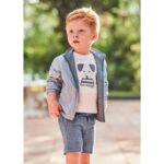 Mayoral 1252 Erkek Bebek Bermuda Takımı – MAVİ