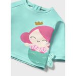 Mayoral 1669 Yenidoğan Kız Mayo Takımı – MAVİ-PEMBE - Görsel 3