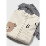 Mayoral 1802 Yenidoğan Erkek Eşofman Takımı – GRİ - Görsel 4