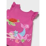 Mayoral 1927 Kız Bebek Baskılı Elbise – FUŞYA - Görsel 3