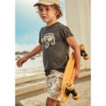 Mayoral 3221 Erkek Çocuk Baskılı Şort – RENKLİ