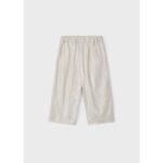 Mayoral 3551 Kız Çocuk Keten Pantolon – KREM - Görsel 3