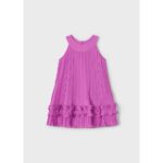 Mayoral 3915 Kız Çocuk Elbise – FUŞYA - Görsel 2