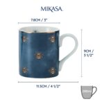 Mkcanbees Mikasa Fine China Arı Desenli Kupa 280ml – STANDART - Görsel 3
