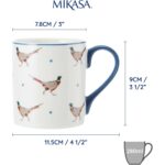 Mkcanpheas Mikasa Fine China Sülün Desenli Kupa 280ml – STANDART - Görsel 4