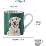 Mkcanlab Mikasa Fine China Labrador Desenli Kupa 280ml – STANDART - Görsel 4