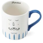 Mkcanmon Mikasa Fine China Mösyö Desenli Kupa 280ml – STANDART - Görsel 2