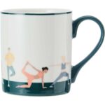 Mkcanyoga Mikasa Fine China Yoga Desenli Kupa 280ml – STANDART