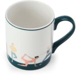 Mkcanyoga Mikasa Fine China Yoga Desenli Kupa 280ml – STANDART - Görsel 2