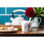 Mktıppmugcat Mikasa Tipperleyhill Fine China Kedi Desenli Kupa 380ml – STANDART - Görsel 3