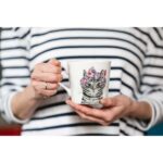 Mktıppmugcat Mikasa Tipperleyhill Fine China Kedi Desenli Kupa 380ml – STANDART - Görsel 5