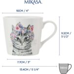 Mktıppmugcat Mikasa Tipperleyhill Fine China Kedi Desenli Kupa 380ml – STANDART - Görsel 8