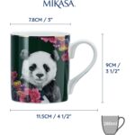 Mkwıldmugpan Mikasa Fine China Panda Desenli Kupa 280ml – STANDART - Görsel 3