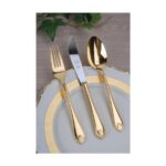 Ggs Solingen Sln1032 Vanessa 96 Parça Kaşık Takımı Parlak Altın – PARLAK ALTIN