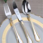 Ggs Solingen Sln1031 Rebeka 96 Parça Kaşık Takımı Parlak Altın – PARLAK ALTIN