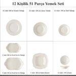 Rosenthal Sanssouci Elfenbein 51 Parça Yemek Takımı Gold – STANDART - Görsel 2